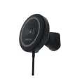 Forever car holder for air vent MACH-300 magnetic with wireless charging black Qi2 15W Foto 1
