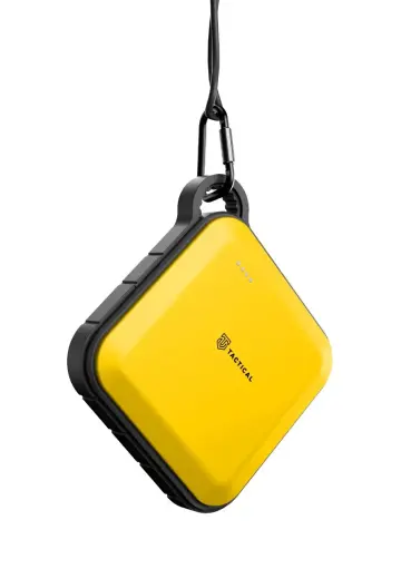 Tactical BadAss внешний аккумулятор (powerbank) | 10050 mAh | 18W | USB-A, USB-C | LED фонарик, IP67 | желтый