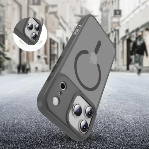 TECH-PROTECT MAGMAT MAGSAFE IPHONE 17 PRO MATTE CRAYON GREY Foto 6