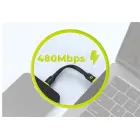 Mobile Origin Compact Cable USB-C to USB-C, black — Фото 3