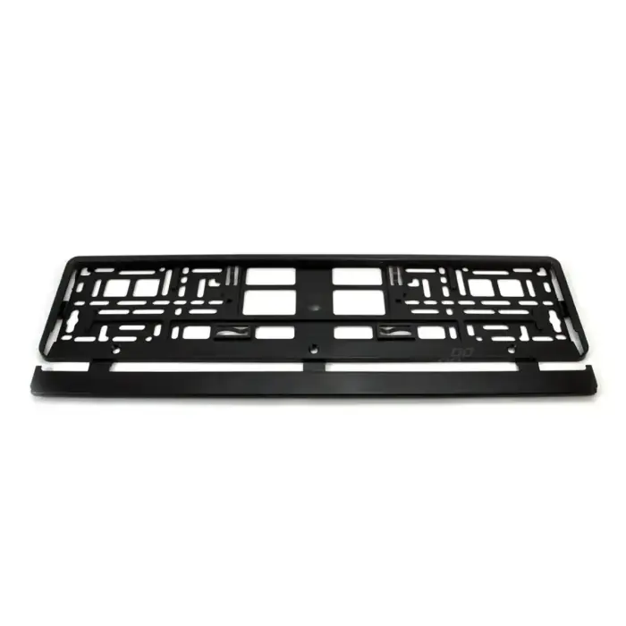 License Plate Frame - BLACK