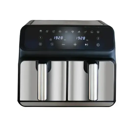 Unold Air Fryer Double Twin Zone black silver (58685) Foto 4