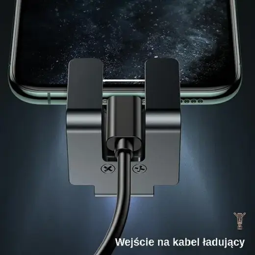 USAMS Uchwyt do kratki went. Gravity czarny|black ZJ058ZJ01 (US-ZJ058) Photo