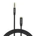 TRRS 3.5mm Male to 3.5mm Female Audio Extender 3m Vention BHCBI Black Photo