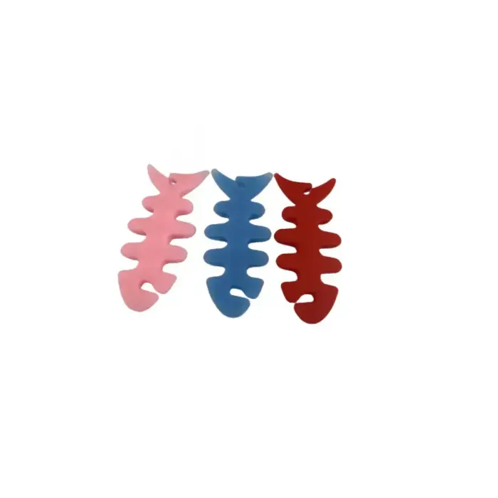 Fish-shaped headphone cable wrap - pink Foto 7