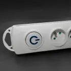 Qoltec Surge protector | 8 sockets | 1.5m | White — Foto 12