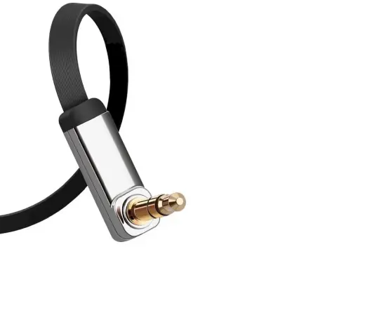 Ugreen AUX 3,5 mm mini jack flat angle cable 0,5 m black (AV119 10596) Foto 11