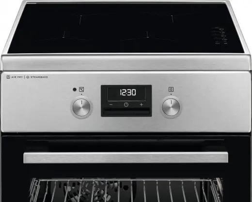 AEG indukcijas plīts, 50 cm, nerūsējoša tērauda Foto 2