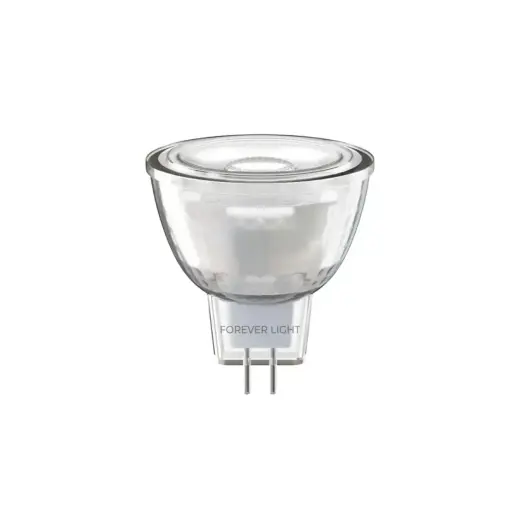 Forever Light LED Bulb G4 MR11 38° 2.2W 195lm 6000K 12V glass class F