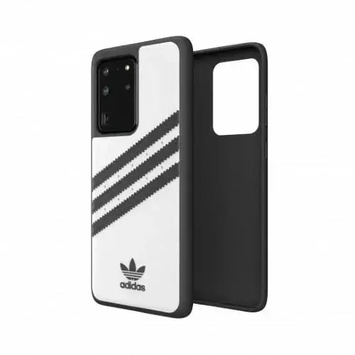 Adidas OR Moudled Case PU for Samsung Galaxy S20 Ultra - White and Black Фото num