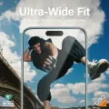 PanzerGlass Matrix D3O UWF aizsargstikls telefonam iPhone 15 Pro Max 6.7" Ultra-Wide-Fit rPET ekrāna aizsardzība Easy Aligner iekļauts 2820 hybryda Foto 6
