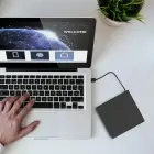 Qoltec External DVD-RW recorder |USB 2:0|Black Foto 7