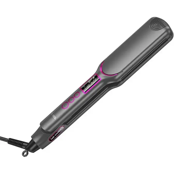 Hair straightener Hoco with digital display HP42 gray Foto 4