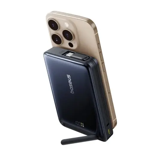 Baseus Nomos Qi2 magnetic powerbank, USB-C 10000mAh 45W Foto 4