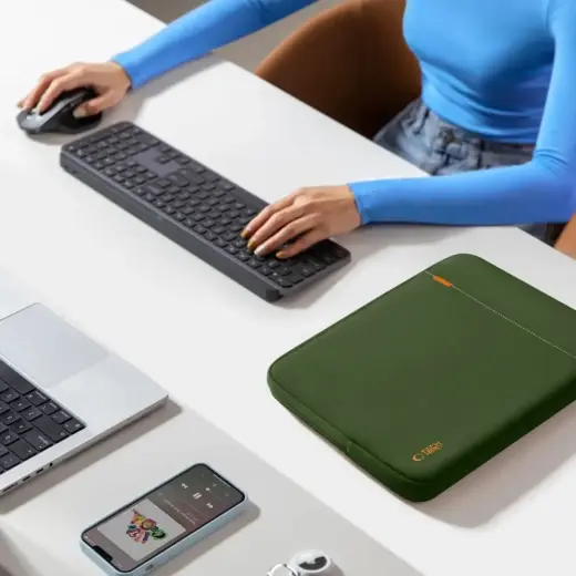 Tech-Protect Defender Laptop Bag 15-16 - Green Photo