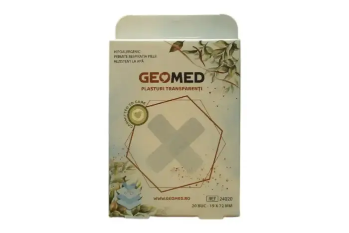 Set, Geomed, Geomed, Protective, Wound Dressings, 19 x 72 mm, 20 pcs