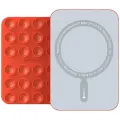 Universal suction cup Skinarma Stax MagSafe for phone orange Photo