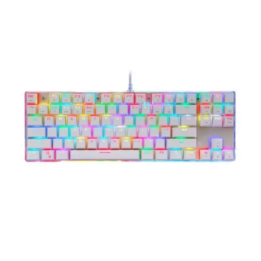 Mechanical gaming keyboard Motospeed K87S (white) Photo