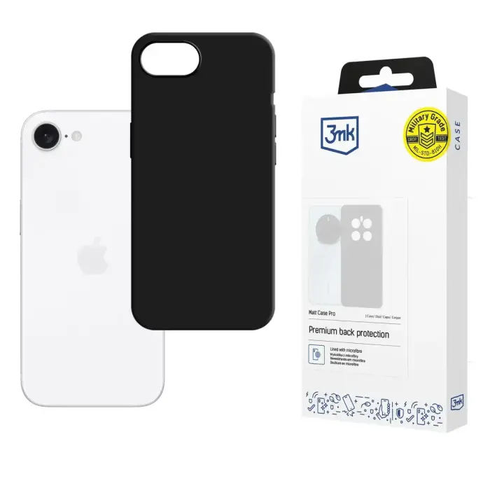 Apple iPhone 16E - 3mk Matt Case Pro