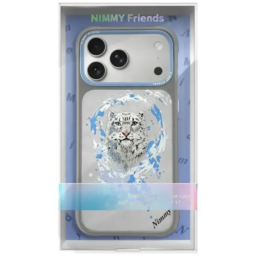 Nimmy Pantera MagSafe case for iPhone 17 Pro Max light gray Photo