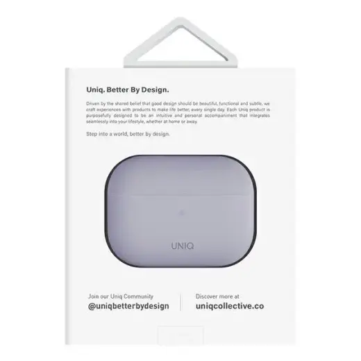 UNIQ Lino Case AirPods Pro 2 gen Silicone lilac Foto 6