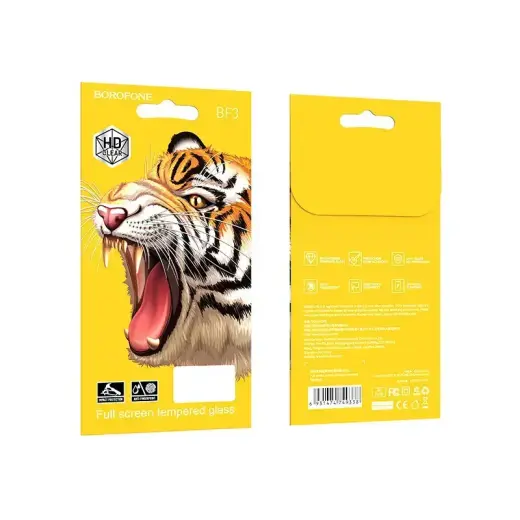 Borofone Tempered glass BF3 Full Screen for Iphone 14 Plus Foto 12