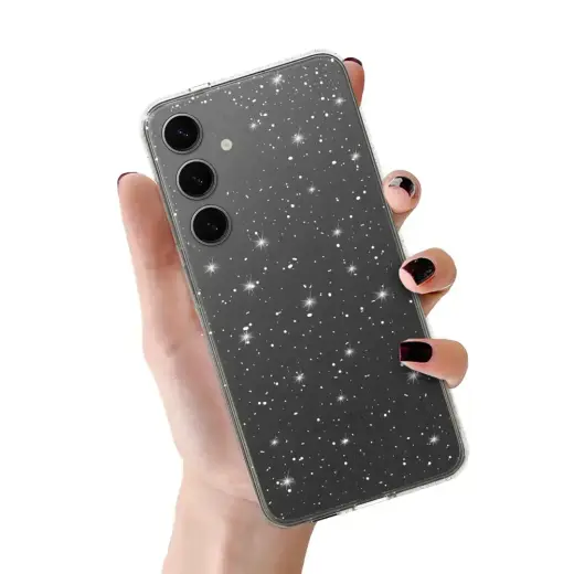 Crystal Glitter Case for Samsung Galaxy A15 4G/5G Silver