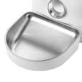 Automatic Pet Feeder with metal bowl Dogness (white) Фото num