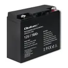 Qoltec AGM battery | 12V | 18Ah | Maintenance-free | Efficient| LongLife | for UPS, scooter Foto 1