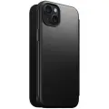Nomad Modern Leather Folio case for iPhone 15 Plus 6,7" black Фото num