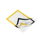Pašlīpoša kabata DURABLE DURAFRAME ar rāmi dzeltens krāsā, A4 formāts, 2 gab./iepak. Фото num