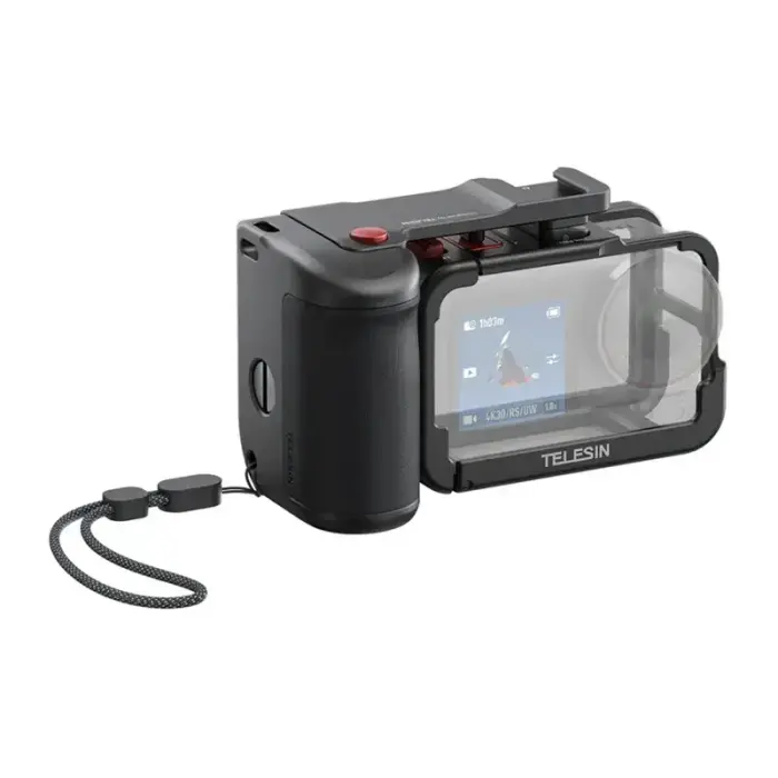 Telesin protective case with handle for DJI Osmo Action 3/4/5