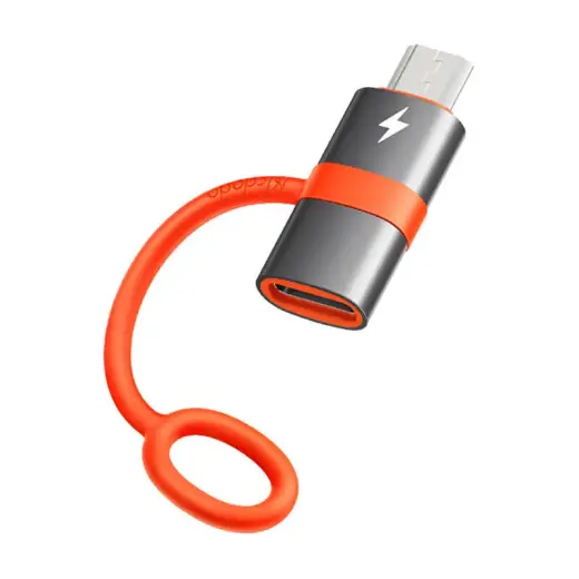 McDodo OT-3820 USB-C to Micro USB Adapter (black) Фото num