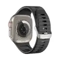Decoded Ultra Traction Silicone Strap for Apple Watch 49 | 45 | 44 | 42 mm Gen 1-9 - SE - Black Фото num