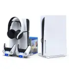 iPega P5S009 Multifunctional Charging Stand for PS5 Slim White — Фото 1