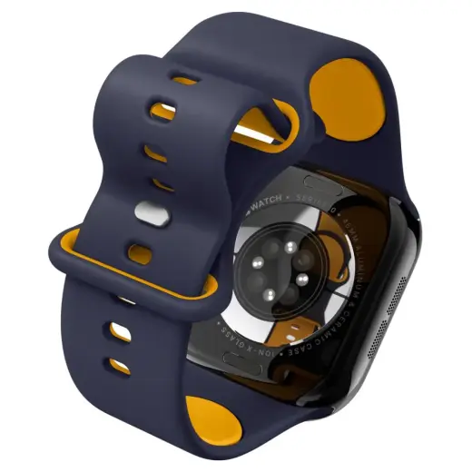 SPIGEN NANO POP APPLE WATCH 6 | 7 | 8 | 9 | 10 | SE | ULTRA 1 | 2 (44 | 45 | 46 | 49 MM) BLUEBERRY NAVY Фото num