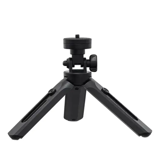 Mini statīvs ar tālruņa turētāju, selfiju nūjiņas kameras GoPro turētājs melns Foto 15