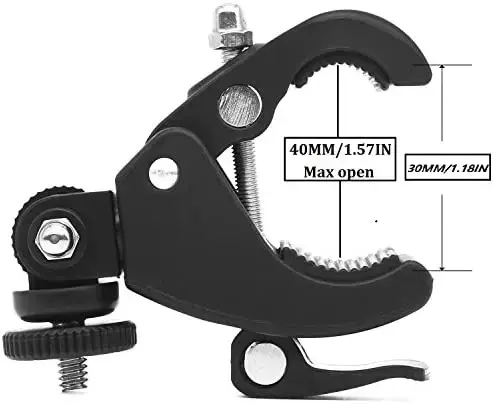 Bicycle flashlight holder rotates 360 degrees Foto 14