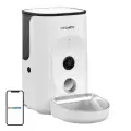 Dogness F15 WiFi 4L smart food dispenser with camera with stainless steel container (white) Photo
