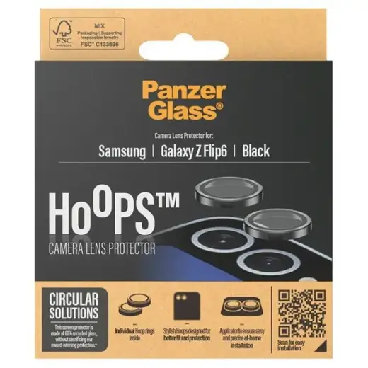 PanzerGlass Hoops Camera Sam Z Flip6 F741 7372 camera lens protector hoop optic rings Foto 4