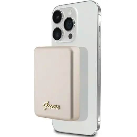 Guess GUPBM3ALGSGD внешний аккумулятор (powerbank) | 3000 mAh | 5W | USB-C, MagSafe | золотой
