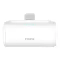 Baseus Compact IP external battery (powerbank) | 5000 mAh | 20W | USB-C, Lightning | white Photo