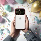 Electro Lens Case for Xiaomi Redmi Note 12 5G/Poco X5 Cherry — Foto 9