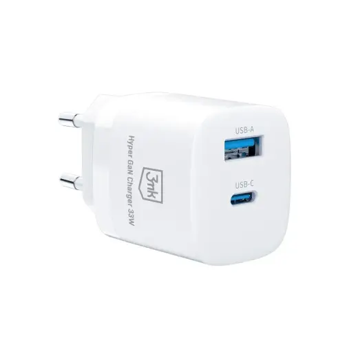 3mk charger зарядное устройство | 33W | USB-A, USB-C | белое Фото num