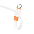Borofone Cable BX89 Union - USB to Type C - 3A 1 metre white-orange Photo
