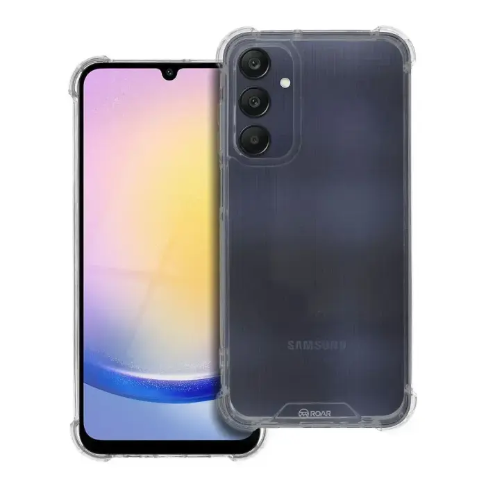 ROAR Armor maciņš telefonam Samsung Galaxy A25 (A256) caurspīdīgs