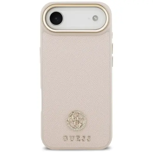 Case Guess Grained Strass Logo MagSafe for iPhone Air pink Foto 3