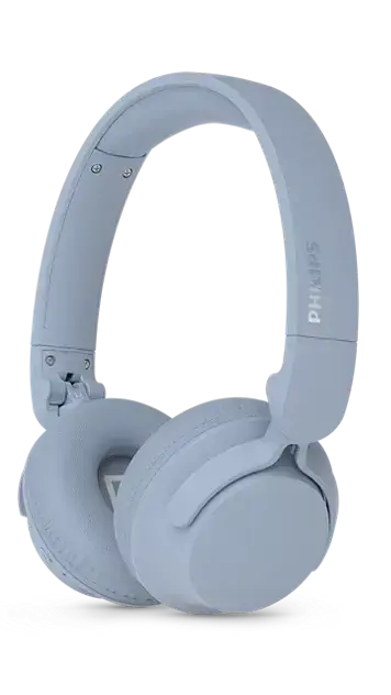 PHILIPS austiņas On-Ear ar Bluetooth, gaiši zilas