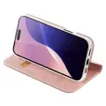 Dux Ducis Skin Pro iPhone 16 Pro Max Case with Flip and Card Slot - Pink Foto 6