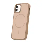 Frame Thin Mag phone case with MagSafe support for iPhone 11 brown — Photo 2
